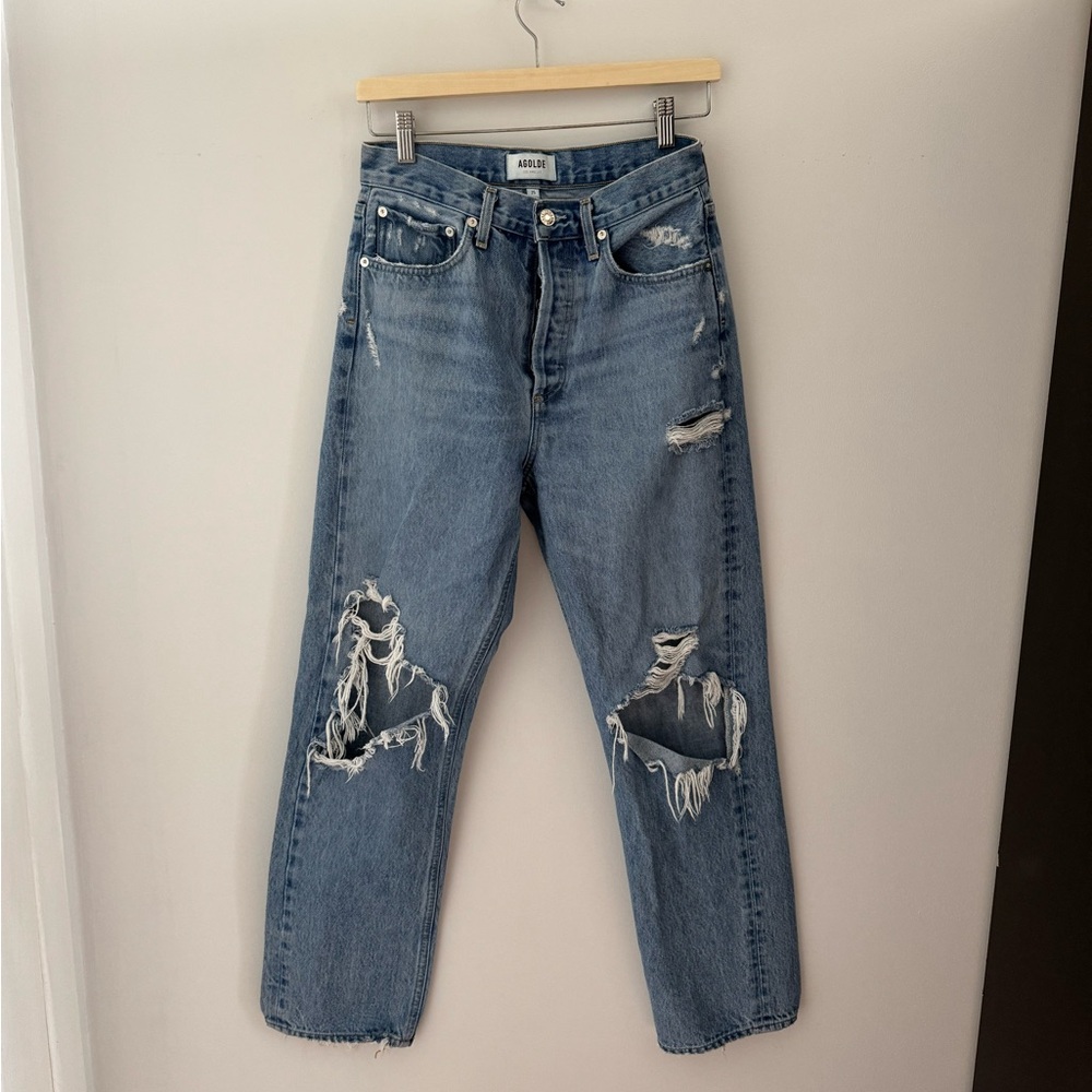agolde 90's mid rise